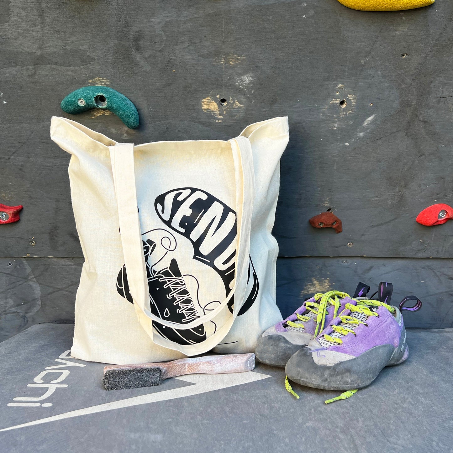 Send it Natural Tote Bag