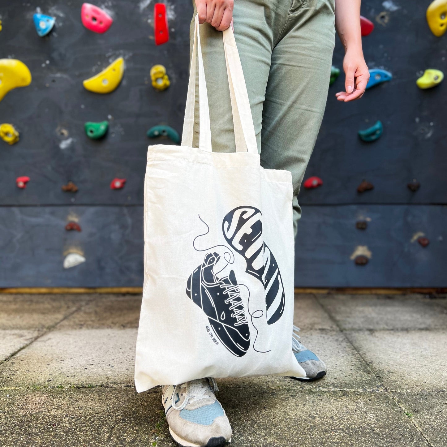 Send it Natural Tote Bag