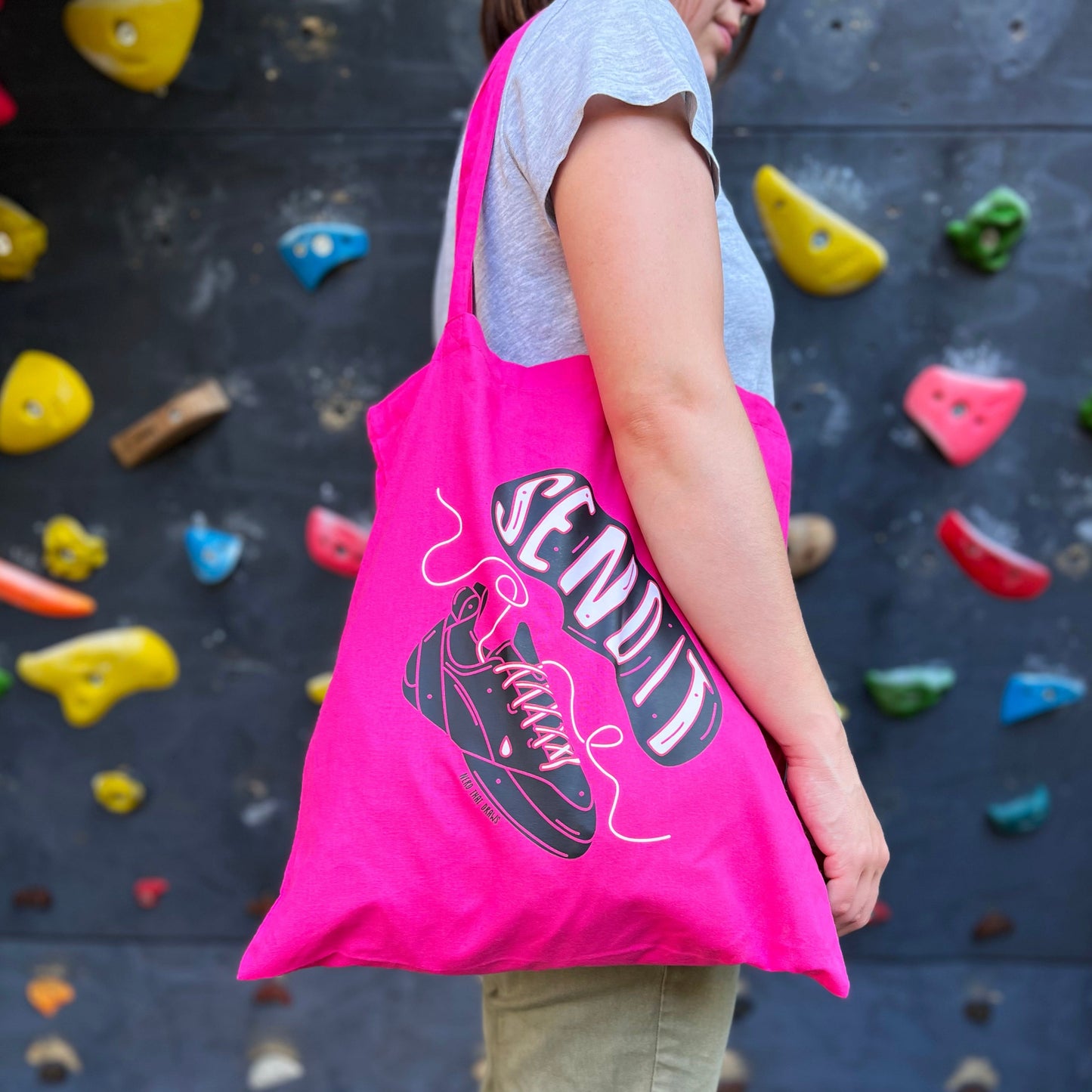 Send it Pink Tote Bag