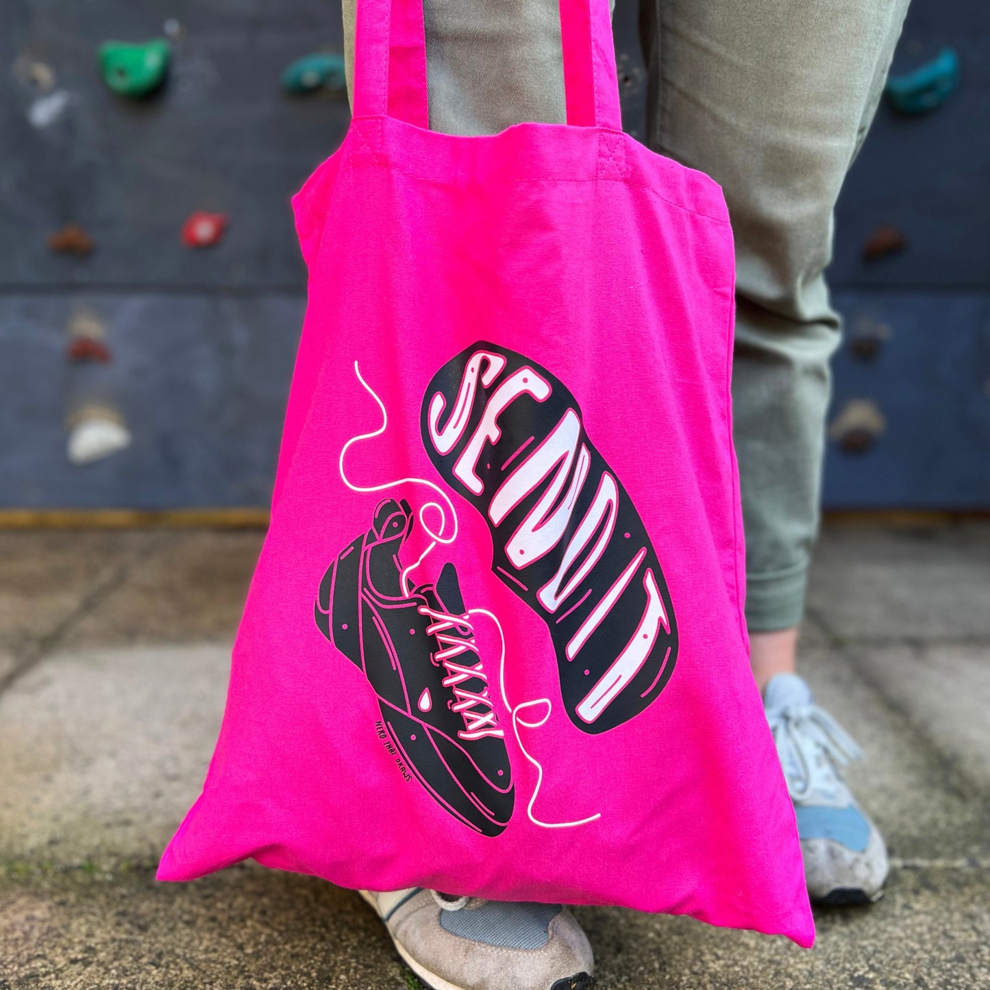 Send it Pink Tote Bag