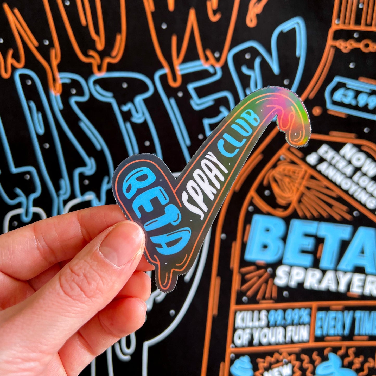Beta Spray Club T-Shirt