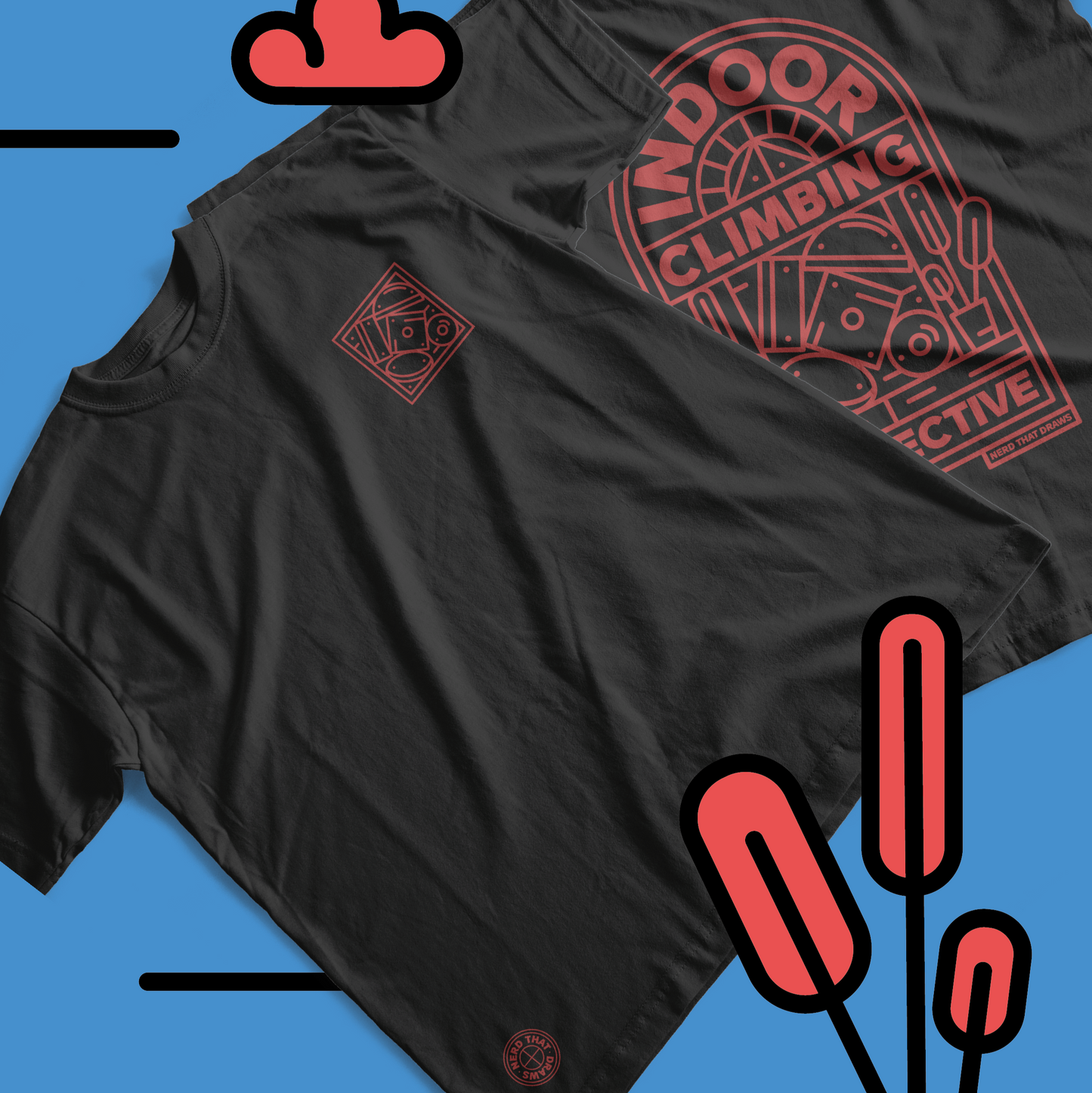 Climbing Collective - Indoor Mono T-Shirt