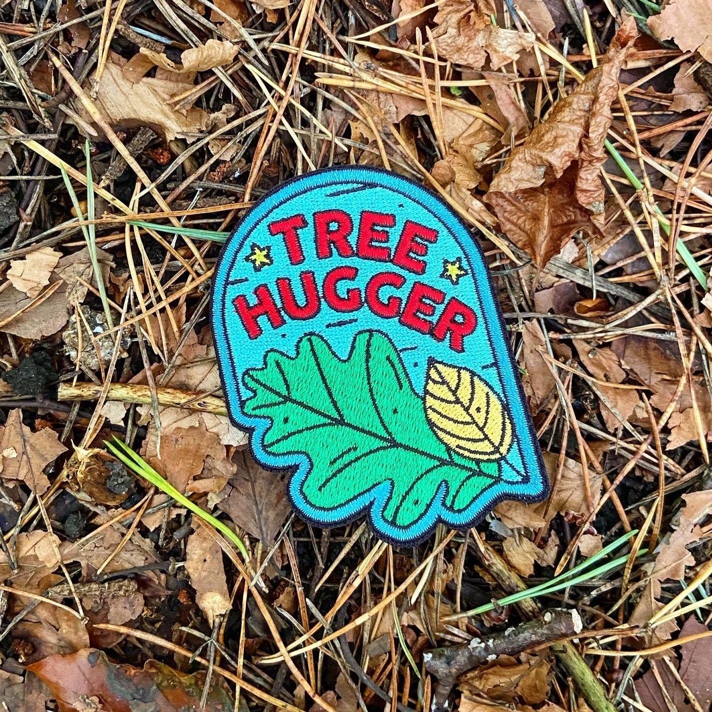 Tree Hugger Iron-On Patch