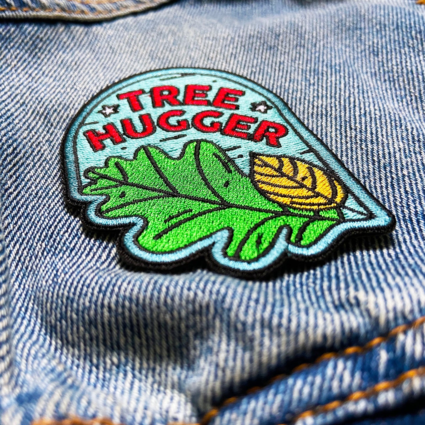 Tree Hugger Iron-On Patch