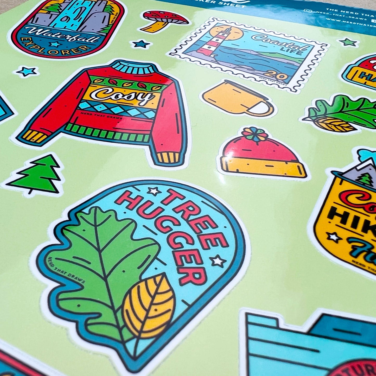Sample Sale Nature Sticker Sheet