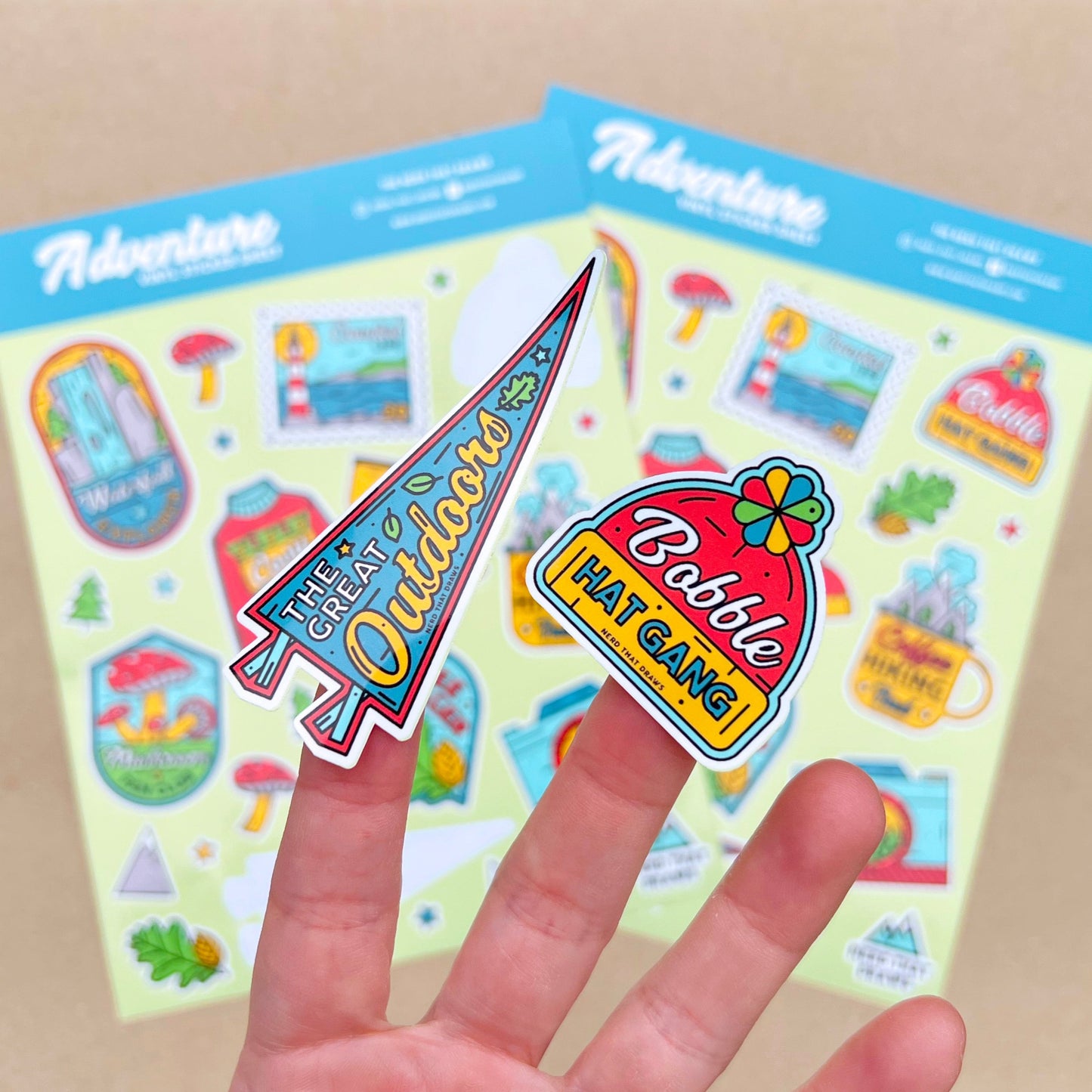 Sample Sale Nature Sticker Sheet