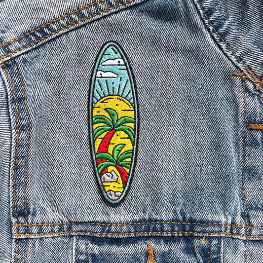 Surfboard Iron-on Patch
