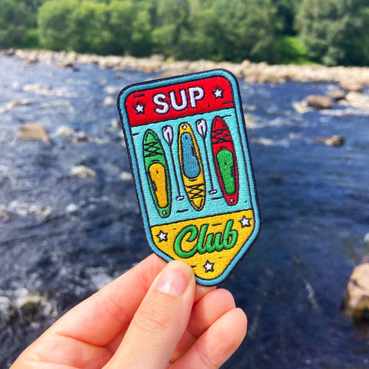 SUP Club Iron-On Patch