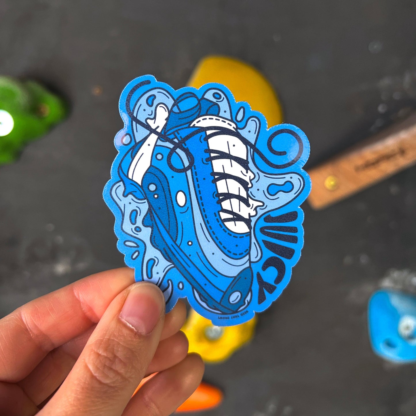 Climbing Bouldering Shoe Stickers - Pack or Singles