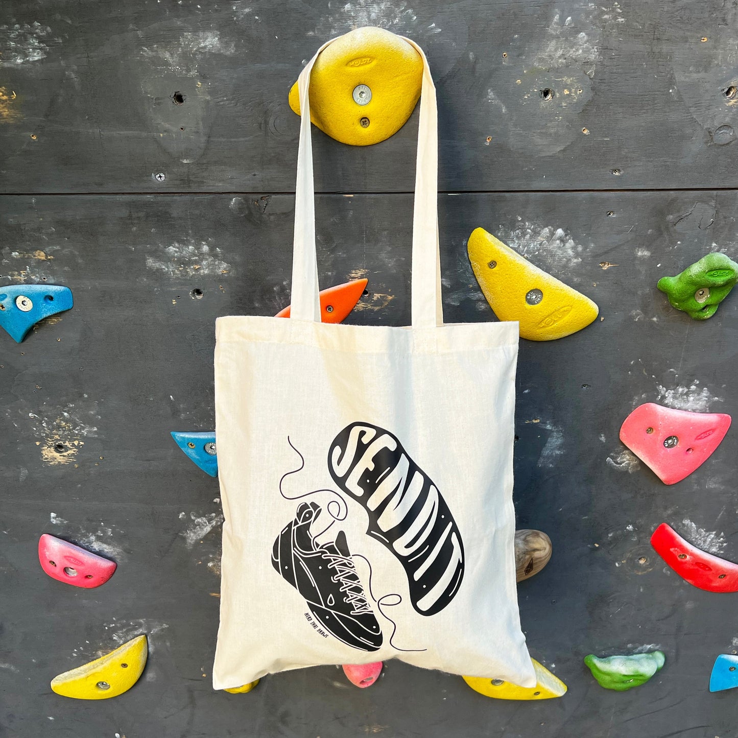 Send it Natural Tote Bag